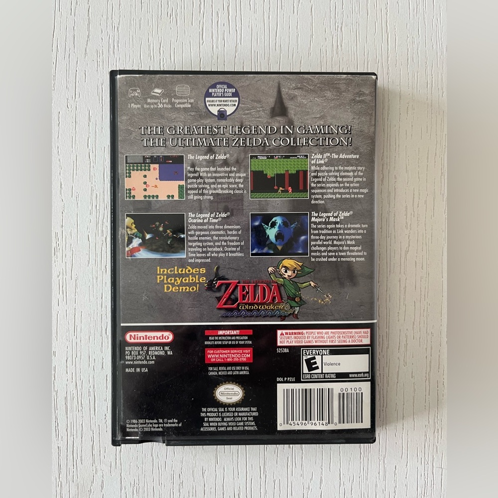 Nintendo GameCube The Legend of Zelda Collector's Edition special promo disc - Picture 6 of 8